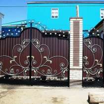 Кованные ворота, в Краснодаре