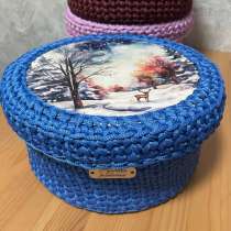 Вязаные корзины, в Омске