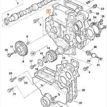 Корпус вала ГРМ JCB2237, в Краснодаре