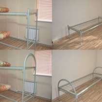 Кровати металлические для строителей оптом и в розницу, в Можайске