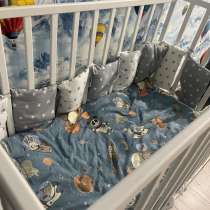 Кроватка + матрас и бортики, в Новосибирске