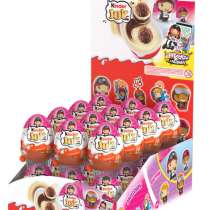 Шоколадное яйцо Kinder Joy, с игрушкой, для девочек, в ассор, в Москве