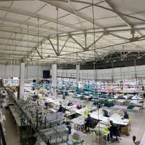 ОТ ХОЗЯИНА ПРОДАЕЦА ДЕЙСТВУШАЯ ШВЕЙНАЯ ФАБРИКА В СЭЗ АНТАЛИ, в г.Анталия