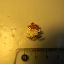 Значок. Хоккей.75 CANADA (Канада),тяж. м, в г.Ереван
