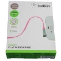 Кабель Belkin Mixit Flat Audio CABLE 0,9M розовый, в Москве