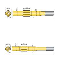 Хвостовик аналог Ingersoll Rand VL 120, VL 140, в г.Баку