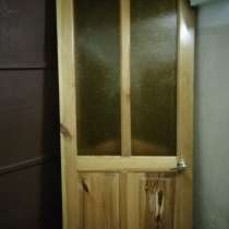 Дверь деревянная со стеклом, в Энгельсе
