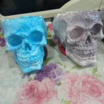 Статуэтка Череп Кашпо Высокопрочный гипс, в Рыбинске