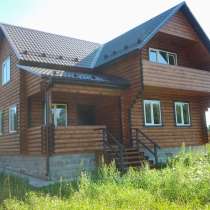 Дом с газом бревно г. Малоярославец Киевское Калужское шос, в Малоярославце