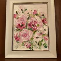 Картина маслом. ЦВЕТЫ. Весна, в г.Москва