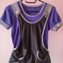 Новая футболка женская кенгуру фиолетовая трикотаж, в Самаре