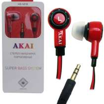 Наушники проводные Akai HD-501R, в г.Тирасполь
