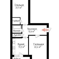 "ГРАФ ОРЛОВ" двухкомнатная квартира 75,2 кв. м, в Санкт-Петербурге