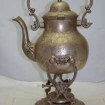 Бульотка чайник на подставке с горелкой (Q206), в Москве