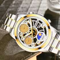 Великолепные мужские качественные часы, белое с золотом, в Екатеринбурге