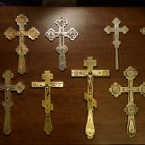 Коллекция из 10-ти старинных напрестольных крестов, в Санкт-Петербурге
