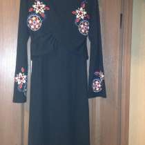 Черное платье с вышивками от george р.14 xl, в г.Шостка