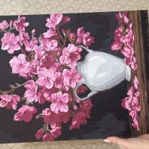 Картинв по номерам «кувшин с цветами», в Казани