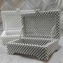 ✨ Шкатулка из бусин ручной работы ✨ Красивая декоративная шк, в Новосибирске